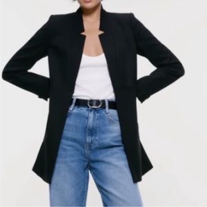 Zara Black fitted Blazer
